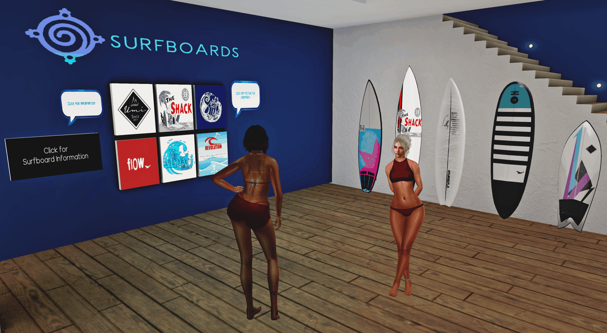 Second Life Epic Surf Center
